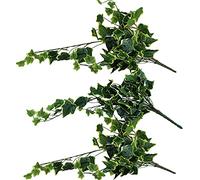 Garden 365 - Artificial Ivy Plants - 3 PACK - Fake Plants Outdoor - Outdoor Artificial Plants Year Round Colour - 3 PACK