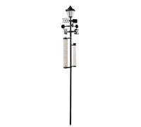 Garden 5 In 1 Weather Station with Solar Light 158 x 25cm