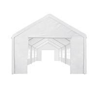 Garden 8m x 4m Marquee Wedding/Party Tent Gazebo - White