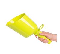 Garden and wild Bird Food Scoop Shovel - Jacobi Jayne® flo™ Seed Scoop - Bird Feeder Accessories Scoops, Small Plastic Bird Seed Scoop for Seed Blends and Mixes.