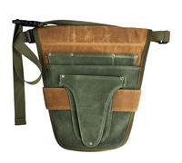 Garden Apron for Women Adjustable Tool Belt with Pockets Heavy Duty Waxed Canvas Work Belt for Gardening Construction