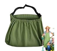 Garden Apron - Gardener Farmer Tools Waist Pouch | Breathable Canvas Adjustable Waist Pouch for Farming Planting Vegetable Picking