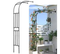 Garden Arbor for Climbing PlantsSturdy HalfCoated Steel e for Outdoor Decor Perfect for Trellising and Gardening Activities