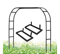 Garden Arch for Climbing Plants, 280cm Wide x 200cm High, Durable Outdoor Support for Vines and Flowers, Ideal for Weddings and Landscaping