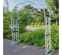 Garden Arch for Climbing Plants, Large Outdoor Pergola with Lattice Design for Elegant Decoration