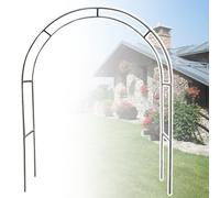 Garden Arch for Climbing Plants Metal Arbor Trellis for Outdoor Garden 1.5 * 2.4m (4.9 * 7.9ft) - Perfect for Vines and Flowers and Stylish Garden Decor
