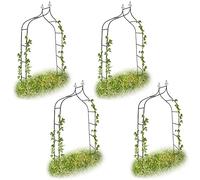 Garden Arch for Climbing Plants, Weatherproof Metal Wedding Entrance Pavilion, Indoor Outdoor Decoration for Celebrations