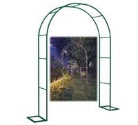 Garden Arch for Roses, Indoor/Outdoor Use, Green Color, 200x230cm (78.7x90.5in) - Perfect for Garden Pathways, Trellis Support, and Floral Displays.