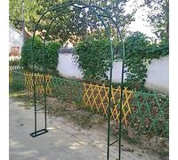 Garden Arch Metal for Roses - Wedding Vine Support Width Options 120-350cm Green W1.8M*H2.2M Iron Construction for Plants & Flowers