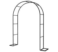 Garden Arch Support for Climbing Plants, Metal Plant Support Trellis, Rose Trellis, 120x220cm, 140x230cm, 200x220cm, Garden Decor (Color: Various, Size: W180cm x H220cm)