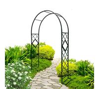 Garden Arch Trellis for Climbing Plants, Adjustable Height Outdoor Support for Flowers and Balloons, Perfect for Wedding Ceremonies and Garden Decor
