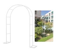 Garden Arch Trellis for Climbing Plants, Outdoor Steel Pergola Arbor, Perfect for Lawn Parties, Ceremonies, and Flower Garden Decoration
