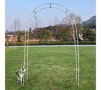 Garden Arch Trellis for Climbing Plants - Sturdy Outdoor Arbour for Weddings, Party Decor & Plant Support