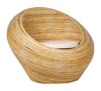 Garden Armchair MAIORI Rattan Natural