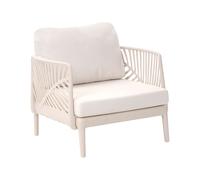 Garden Armchair SATURNIA Light Beige