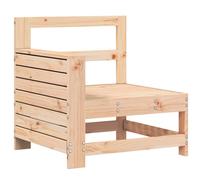 vidaXL Garden Armrest Sofa Outdoor Sofa Sectional Sofa Couch Solid Wood Pine