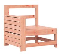 Garden Armrest Sofa with Side Table Outdoor Solid Wood Douglas vidaXL