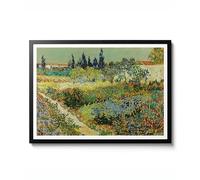 Garden at Arles by Vincent Van Gogh, Impressionist Landscape Poster, Fine Art Print for Wall Decor, 1888 Vintage Gift Idea, Archival Matte, A3 (Print Only) - 42x29.7cm