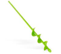 Garden Auger Drill Bit - 40x420mm Greeen Spiral Planting Auger for Hex Driver Drill, Garden Post Hole Digger for Planting Bulbs Seedlings