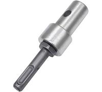 Garden Auger Power Drill Adapter fits Corded Drill and Cordless Drill, SDS Plus to 1/2-Inch(M13 x 15mm) Thread Keyless Drill Chuck Adapter Round Shank for Impact Driver