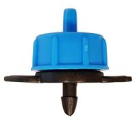 garden automatic irrigation button drippers,cleanable & adjustable output 2l/hr,use with 4/6mm micro pipe or plug direct into water supply pipe (10) (25)