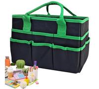 Garden Bag, Teacher Bag | Garden Tool Holder with Large Capacity | Organization Tote Bag with Multiple Compartments Pocket for Crafts, Art, Paper, Books, School