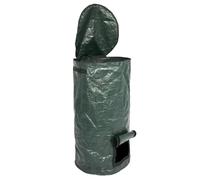 Garden Bags Collapsible Garden Yard Compost Bag with Lid Environmental Organic Ferment Waste Collector Refuse Sacks Composter (Color : L)