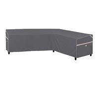 Garden Balsam Heavy Duty Waterproof Patio Furniture Covers,Fade Resistant Outdoor Sofa Covers L-Shaped Right Facing Sofa Cover 104" L/83 R W X 33" D x 31" H Dark Grey