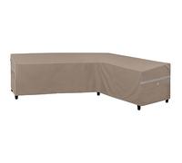 Garden Balsam Outdoor L-Shaped Right Facing Sectional Sofa Cover Waterproof Fade Resistant Heavy Duty 85" L/58 R W X 33" D x 31" H Brown