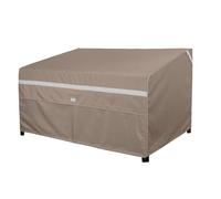 Garden Balsam Waterproof Outdoor Couch Cover Heavy Duty 3 Seater Patio Sofa Cover Windproof Outdoor Furnture Cover with Air Vent and Handle 79"W X 37"D X 33"H Brown