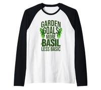 Garden Basil Raglan Baseball Tee