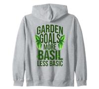 GARDEN BASIL Zip Hoodie