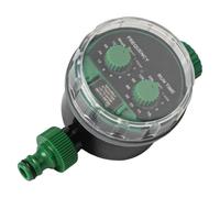 Garden Batteries Timer Having Electronic Irrigation Control - Programmable 2X Hose Timer for Weatherproof Casing No Top Water Pressure Required Digital Display Automatic AAA Watering