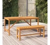 Garden Bench 110 cm Solid Wood Acacia