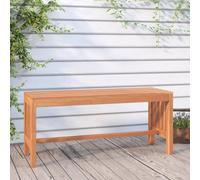 vidaXL Garden Bench 110 cm Solid Wood Eucalyptus