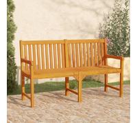 vidaXL Garden Bench 150 cm Solid Acacia Wood