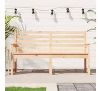 Garden Bench 159.5x48x91.5 cm Solid Wood Pine Berkfield Home Brown One Size