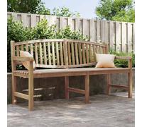 vidaXL Garden Bench 179.5x60x90 cm Solid Teak Wood