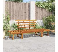 vidaXL Garden Bench 2-in-1 190 cm Solid Acacia Wood