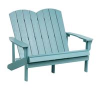 Garden Bench ADIRONDACK 125 cm Light Blue