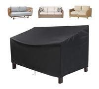 Garden Bench Covers - Garden Furniture Covers | Outdoor Sofa Cover | Patio Sofa Cover Waterproof | Sun Blocking Fabric with Adjustable Straps for Balcony by the P