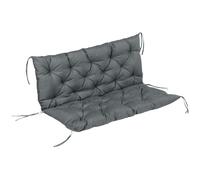 Outsunny Garden Bench Cushion 2 Seater Swing Chair Cushion Outdoor Seat Pad