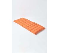 Bench Cushion, Two Seater Homescapes Burnt Orange One Size