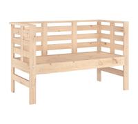 (natural pine) vidaXL Garden Bench Loveseat Outdoor Bench Seat Patio Bench Solid Wood Pine