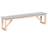 Garden Bench NOTTERI 180 cm Concrete Grey