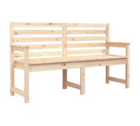 Garden Bench Outdoor Picnic Bench Camping Wooden Bench Solid Wood Pine vidaXL