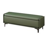 Garden Bench Outdoor Rest Area Apartment Balconies Benchoutdoor Benches Weatherproof Metal Potting Outside Seat,Leather Footstool Storage Bench with Padded Seat, End of Bed Ottoman with Meta