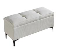 Garden Bench Outdoor Rest Area Apartment Balconies Benchoutdoor Benches Weatherproof Metal Potting Outside Seat,Corduroy Storage Benches, Entryway Bench, End of Bed Storage Bench, for Bedroo