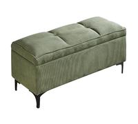 Garden Bench Outdoor Rest Area Apartment Balconies Benchoutdoor Benches Weatherproof Metal Potting Outside Seat,Corduroy Storage Benches, Entryway Bench, End of Bed Storage Bench, for Bedroo