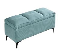 Garden Bench Outdoor Rest Area Apartment Balconies Benchoutdoor Benches Weatherproof Metal Potting Outside Seat,Corduroy Storage Benches, Entryway Bench, End of Bed Storage Bench, for Bedroo